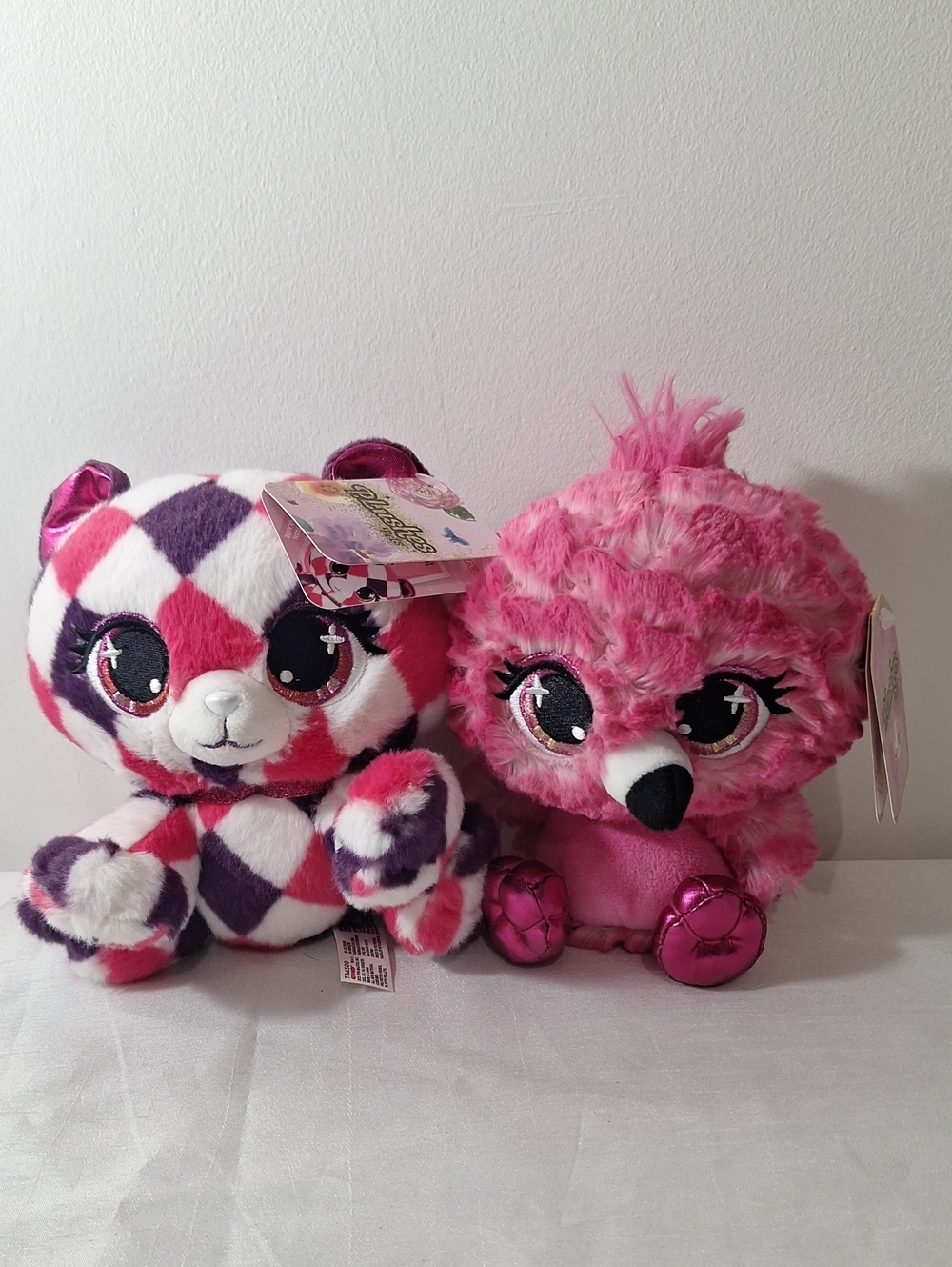 Plushes Pets Set Of 2 Stuffies